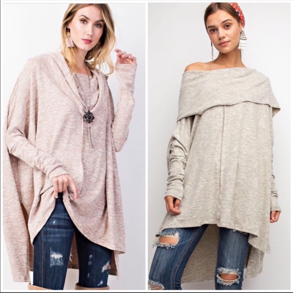 143rd Style Haus Sweaters - 🆕❗️LAST ONE❗️COWL NECK SWEATERS